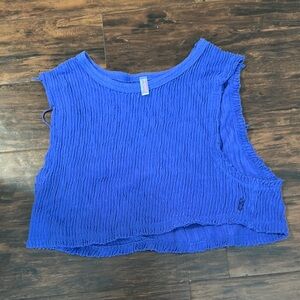 Fp movement Blue Sleeveless Women's Top